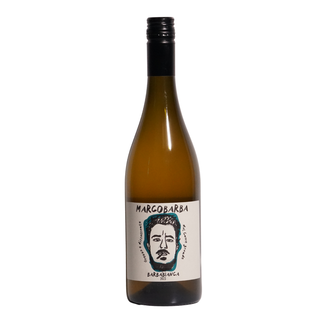 Barbabianca 2023 by Marco Barba natural white wine from Veneto Italy made from Garganega grapes fresh mineral Italian white
