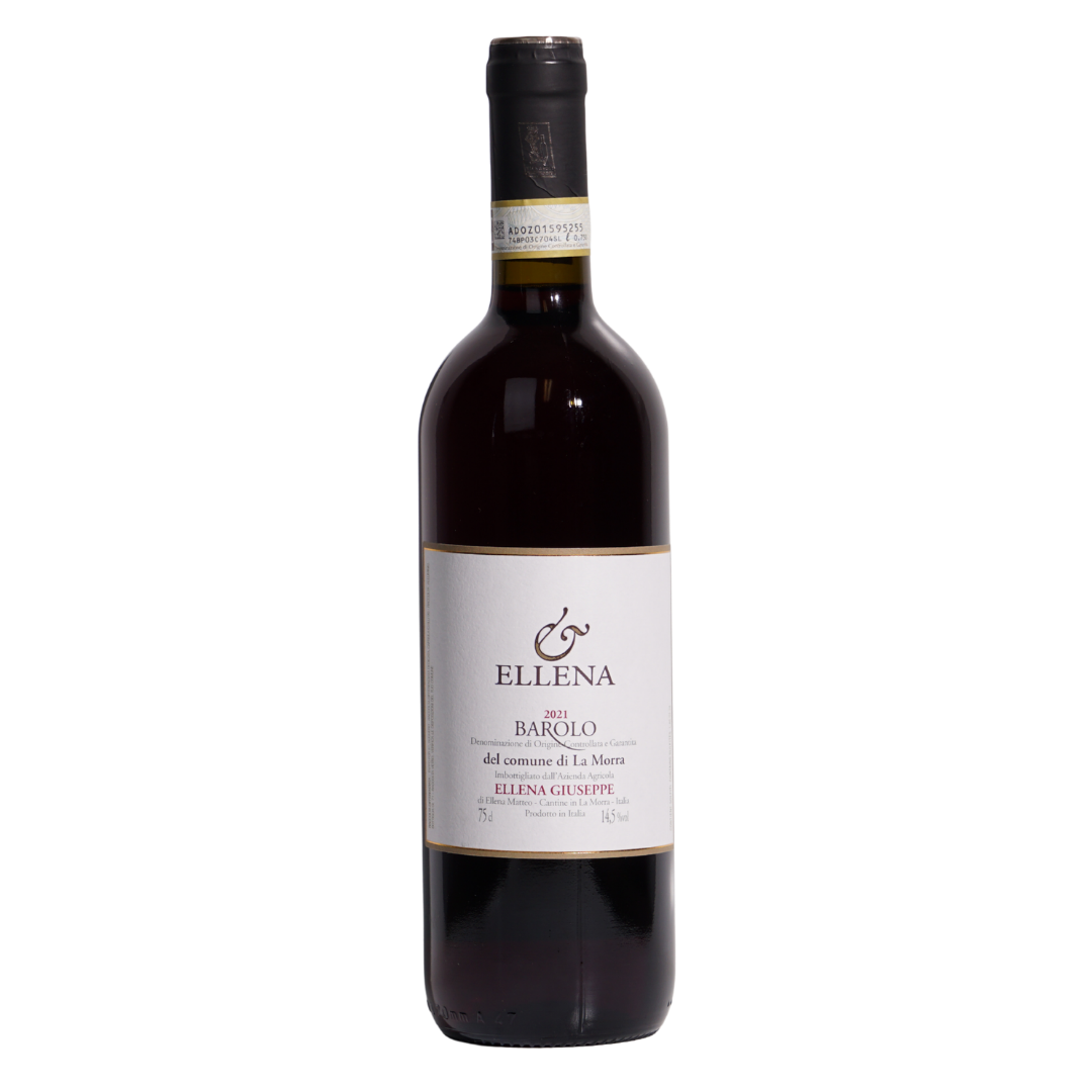 barolo del comune di la morra 2021 ellena giuseppe piedmont natural red italy front
