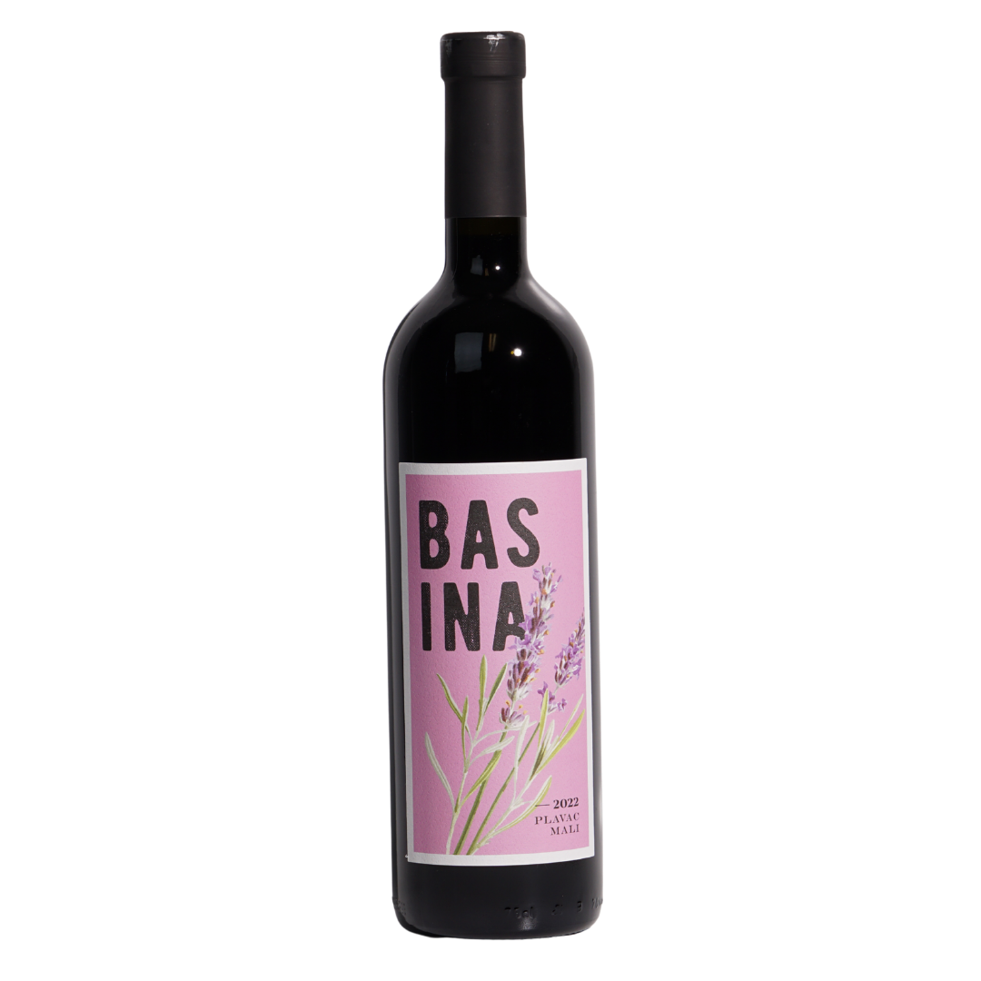 basina plavac 2022 bura mrgudic peljesac natural red croatia front