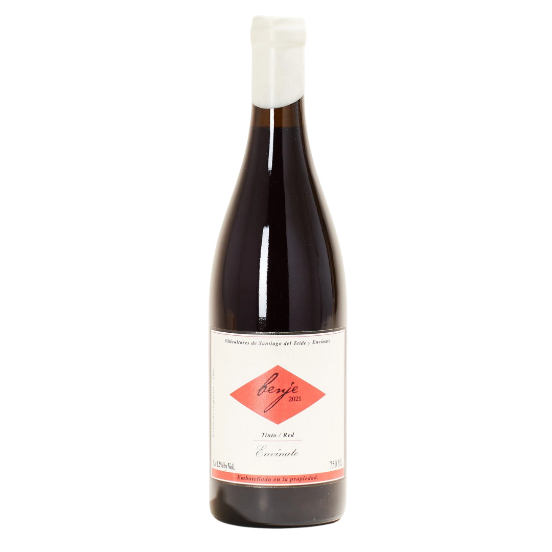 benje tinto 2023 envinate natural red wine canary islands spain front