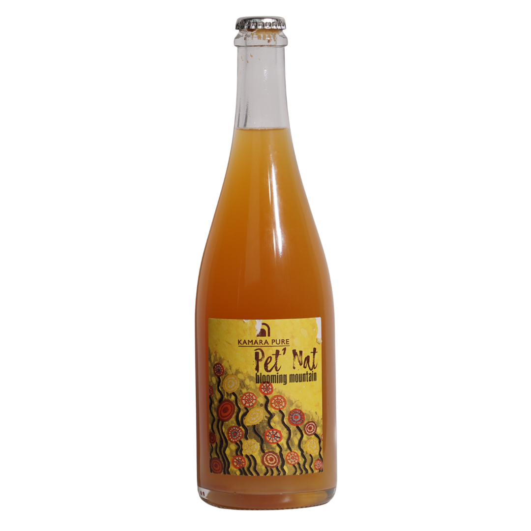 blooming mountain pet nat orange nv kamara thessaloniki natural sparkling greece front