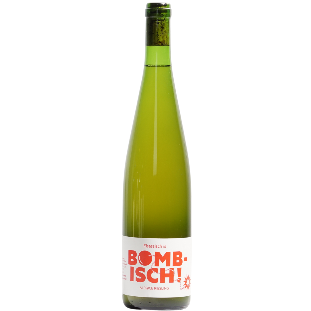 Bombisch Binner Natural White Wine Alsace France Front