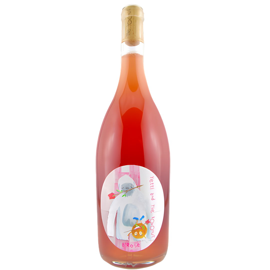 brose yetti and the kokonut natural Rosé wine South Australia Australia front