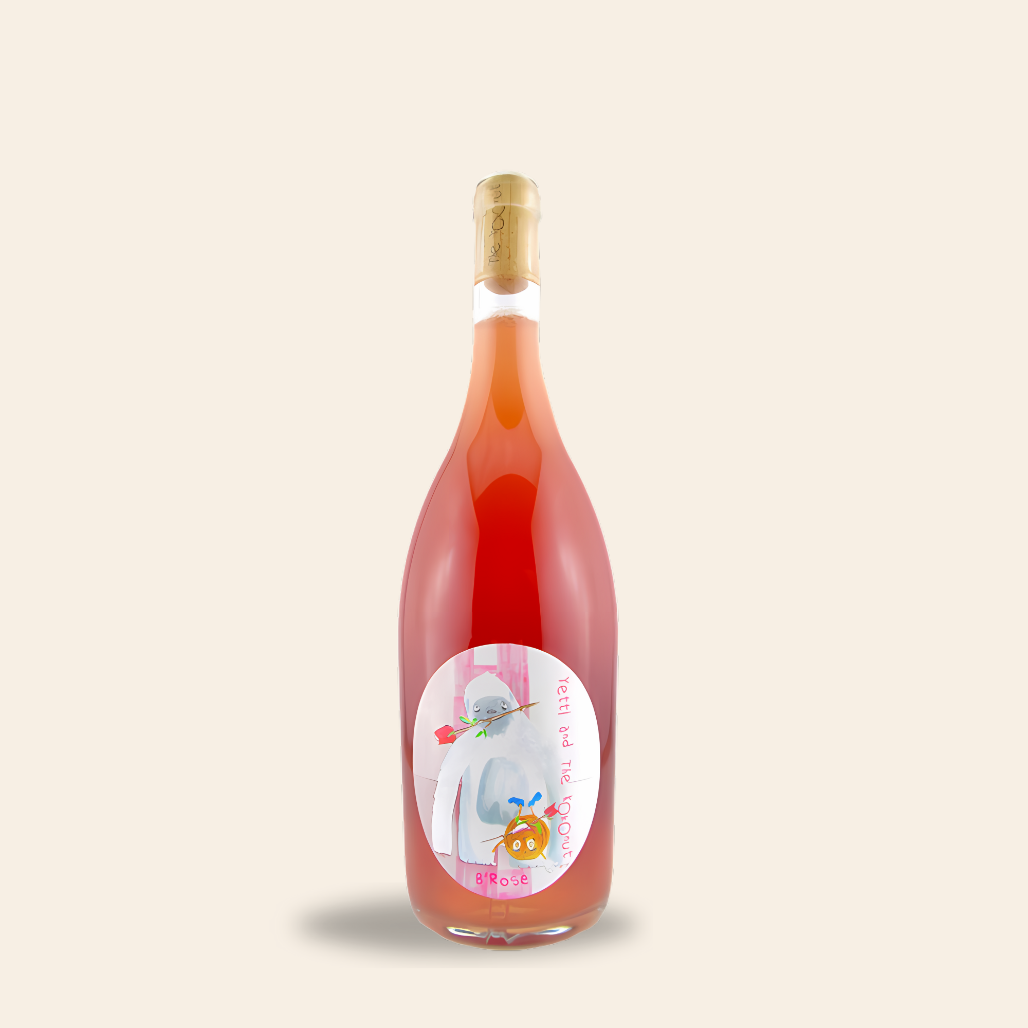 brose yetti and the kokonut natural Rosé wine South Australia Australia