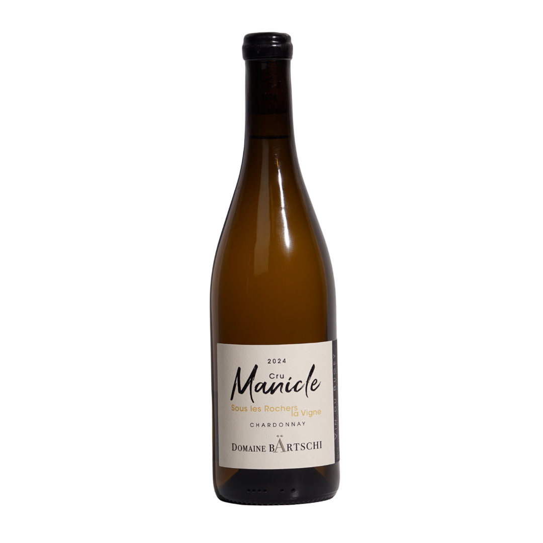 chardonnay sous les rochers la vigne bugey cru manicle domaine bartschi natural White wine Bugey France