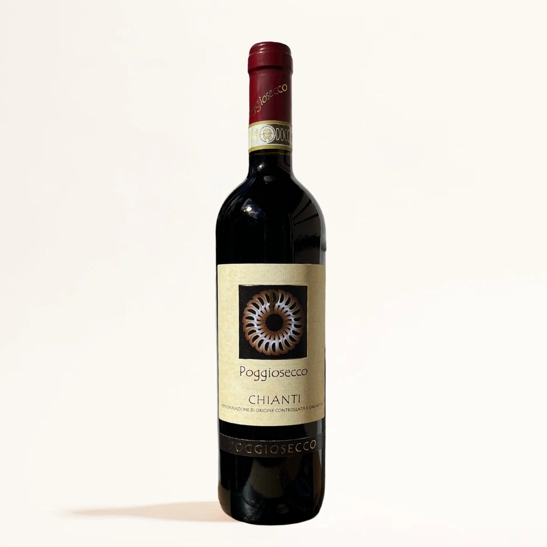 chianti poggiosecco natural red wine chianti italy front