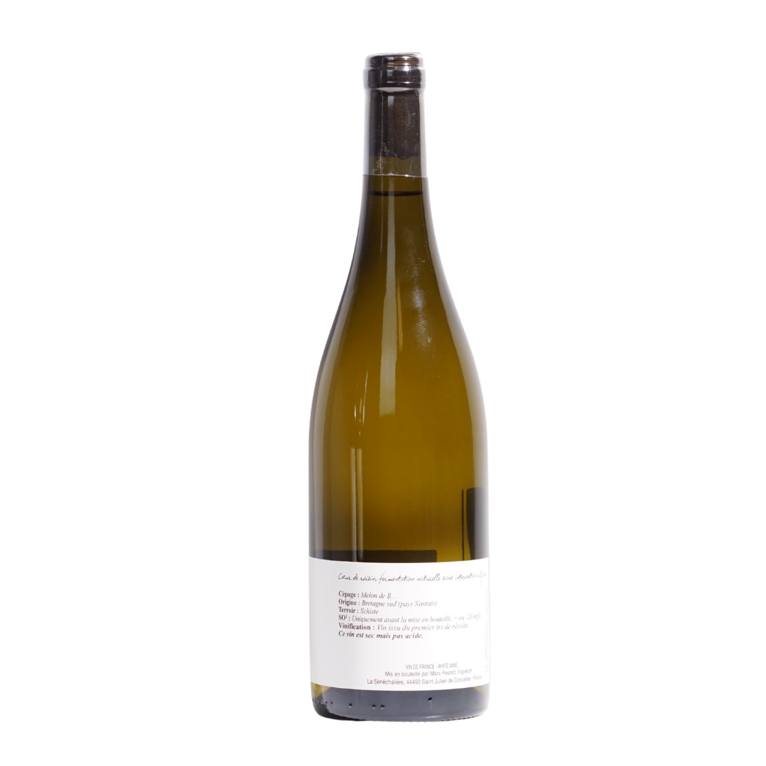 Cœur de Raisin Vin de France Blanc by Marc Pesnot natural white wine from Loire Valley France Melon de Bourgogne
