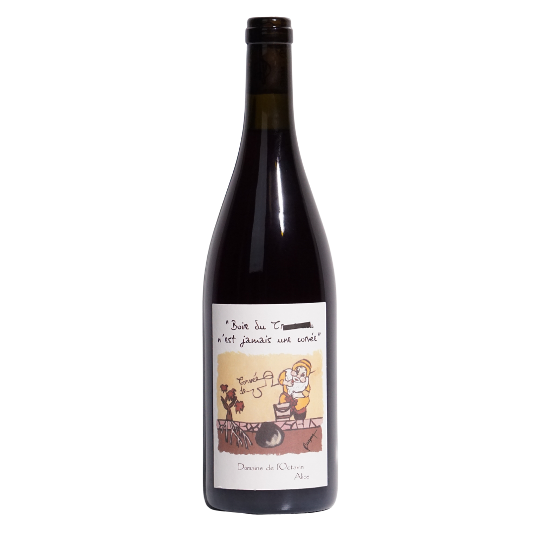 corvee de trousseau arbois red domaine de loctavin natural red france front