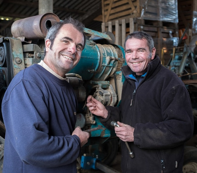 Domaine Des Cognettes Winemakers 
Stéphane & Vincent