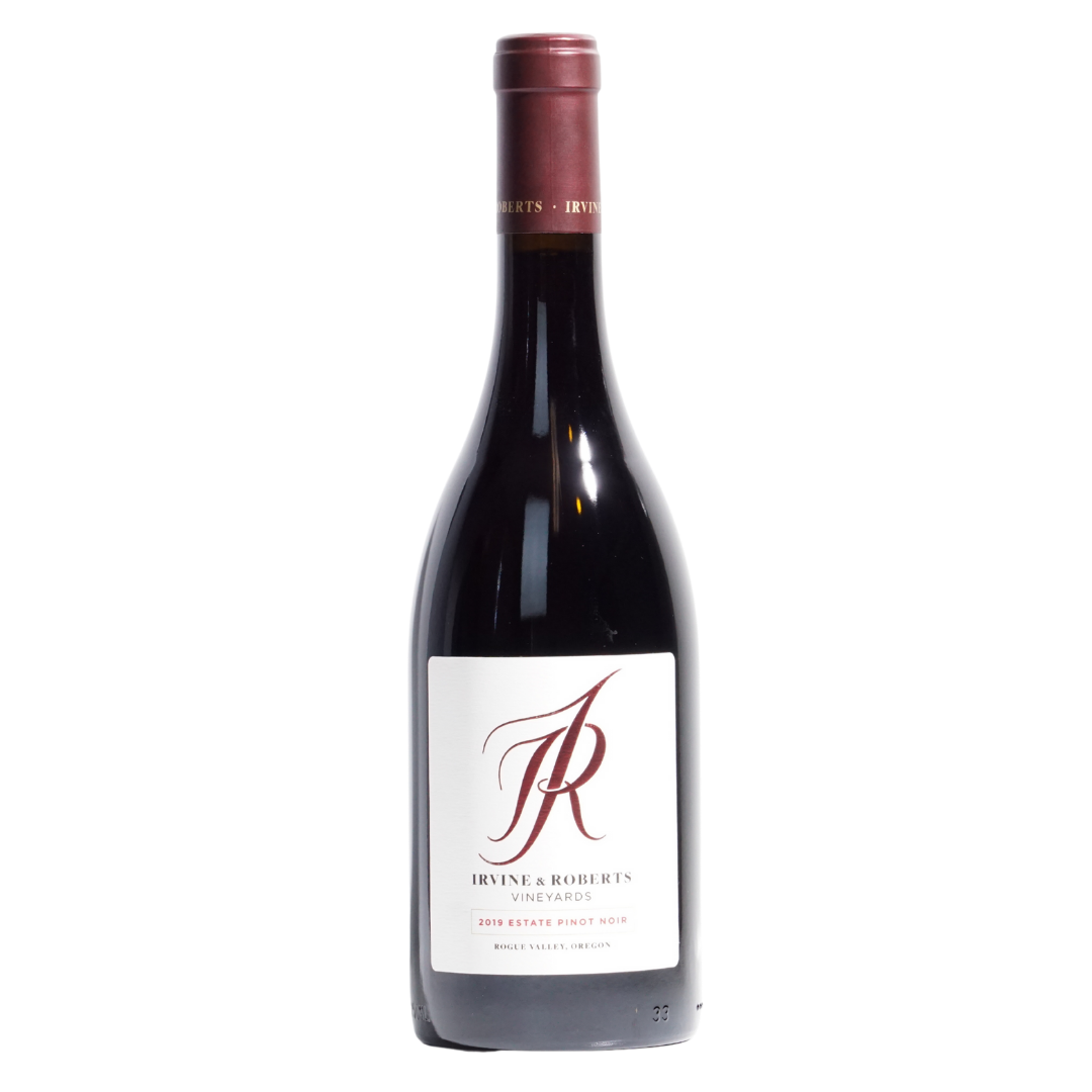 estate pinot noir 2019 irvine & roberts natural red wine rogue valley usa