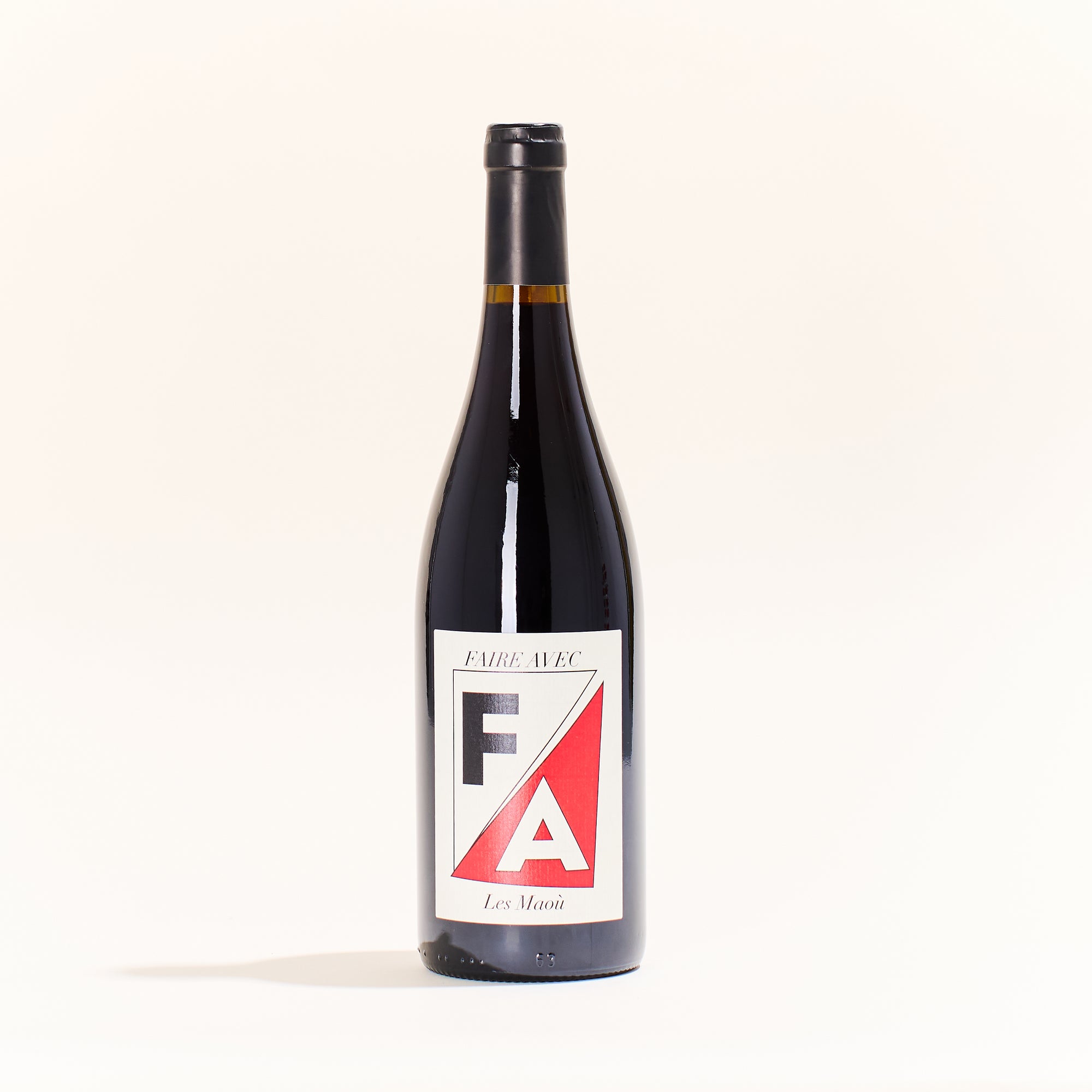 faire avec les maou Trollinger Muskatrollinger natural Red wine Ventoux France