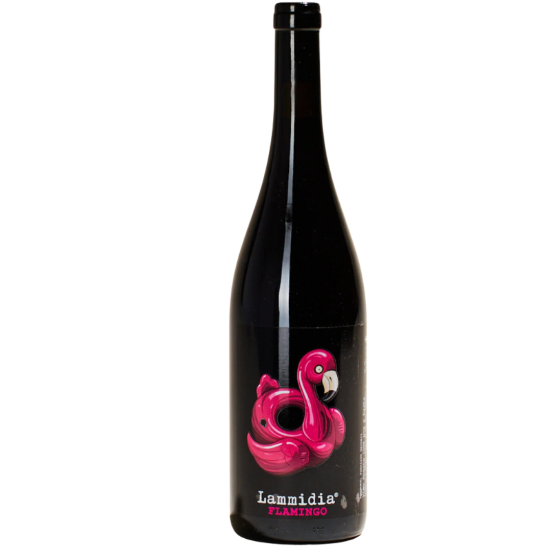 flamingo abruzzo lammidia italy rose wine front