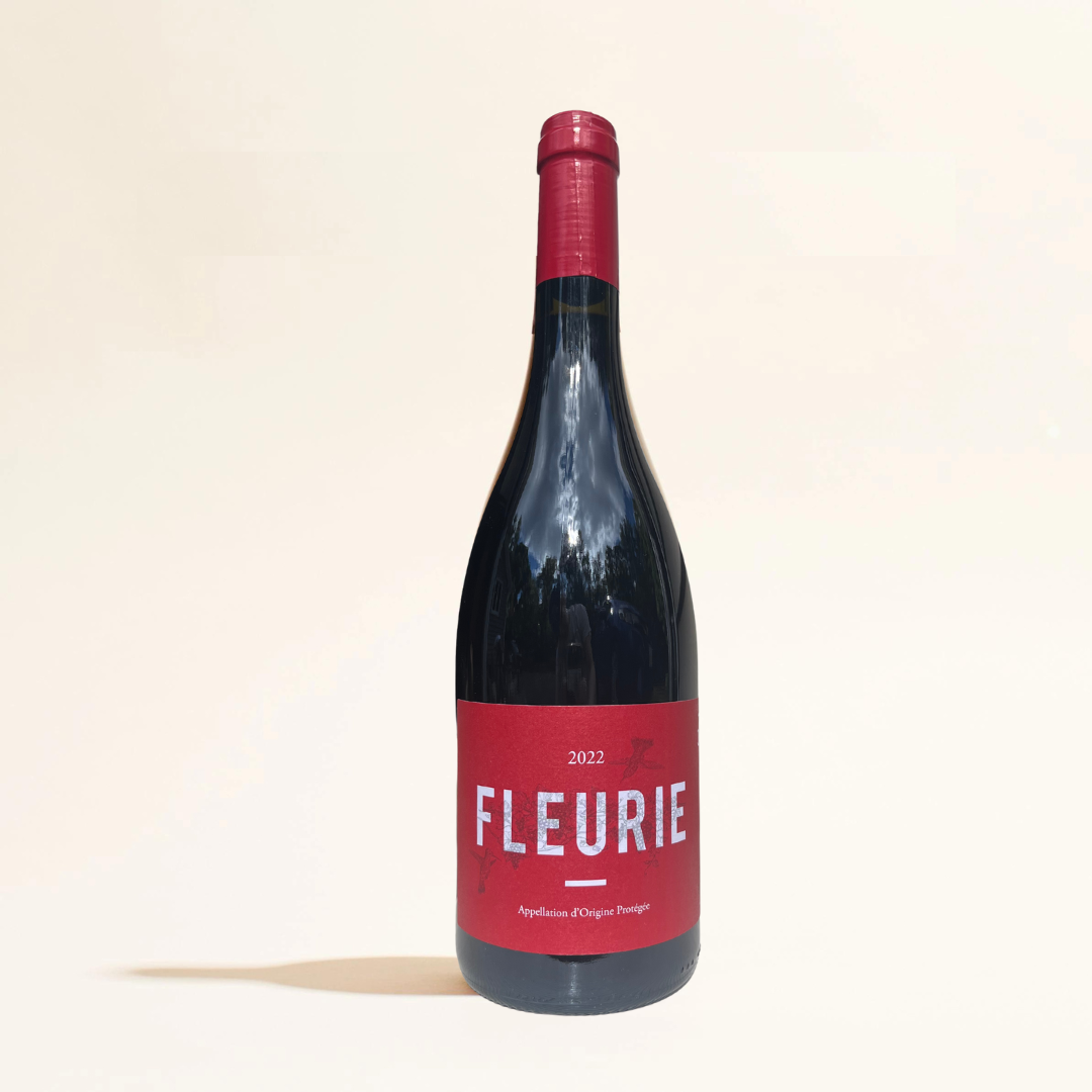 fleurie grille mid thibault ducroux-natural Red wine Beaujolais France front