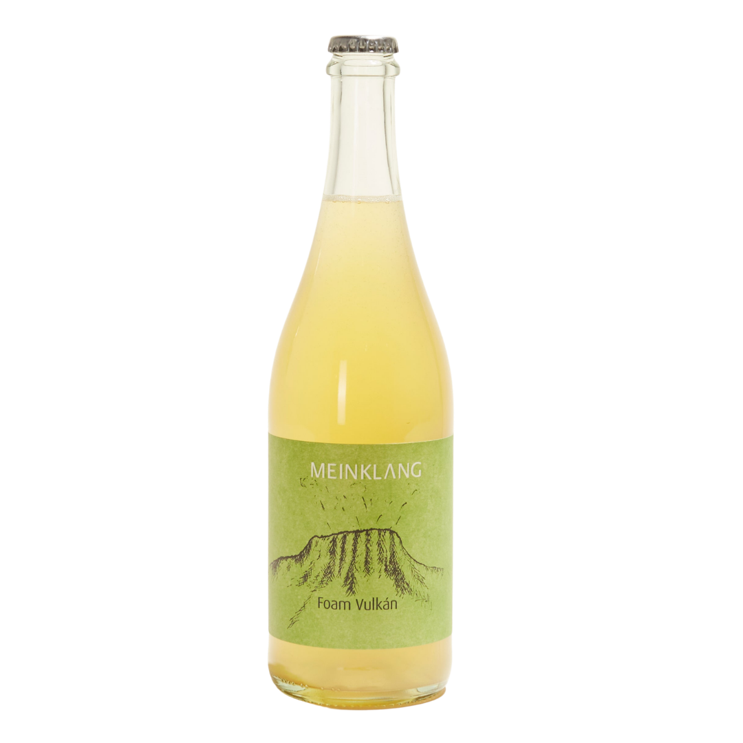 foam vulkan meinklang natural sparkling wine somlo hungary front