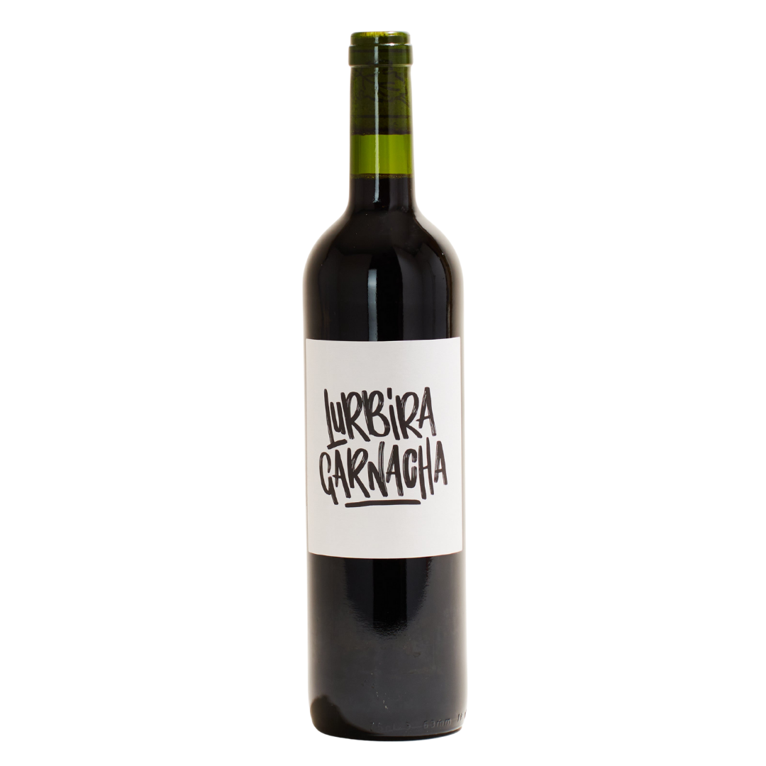 Garnacha Lurbira natural red wine Navarra Spain front