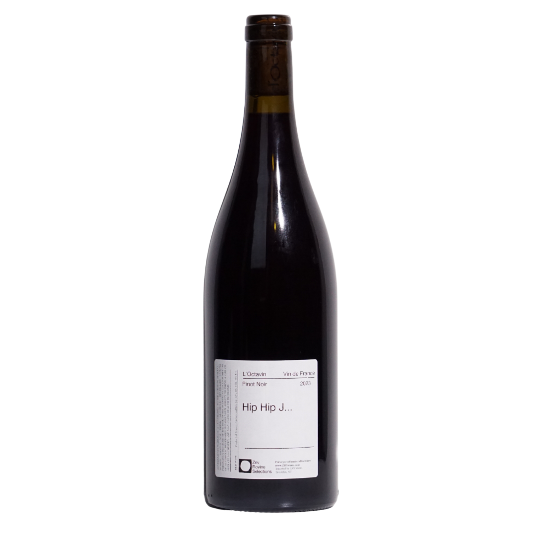 hip hip j pinot noir vdf red domaine de loctavin 2022 natural red france back