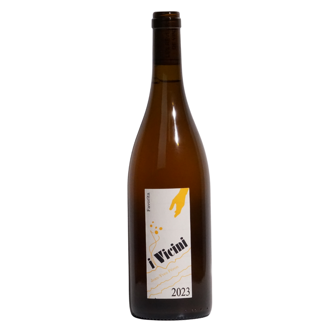 i vicini favorita vin cee white 2023 jean yves peron natural white italy front