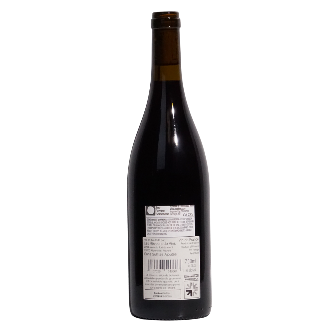 i vicini nebbiolo vin cee red 2022 jean yves peron natural red italy back
