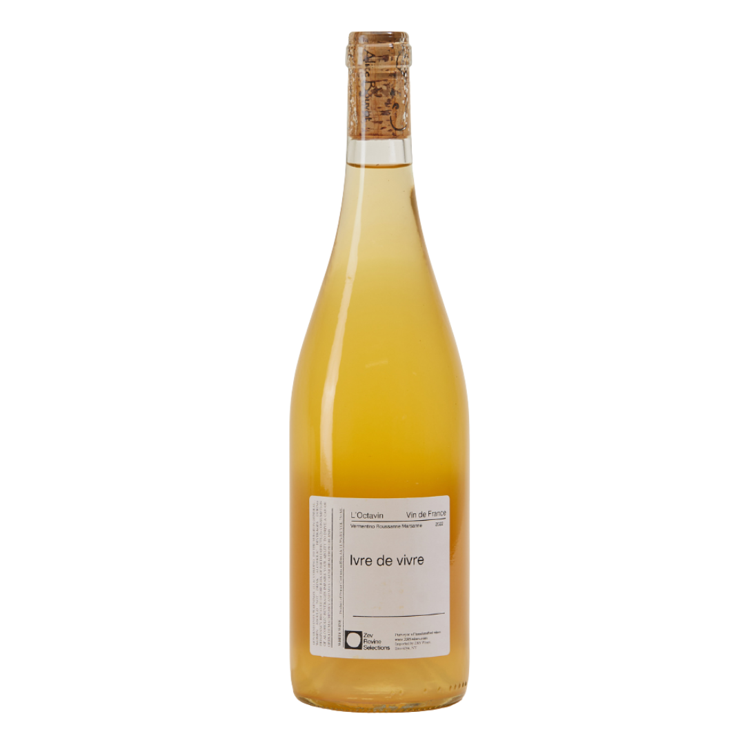 ivre de vivre domaine de loctavin natural White wine Jura France