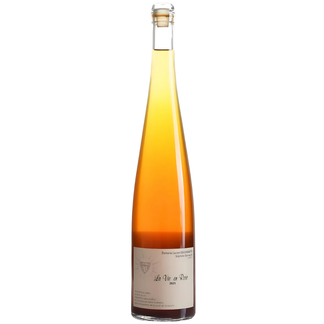 la vie en rose laurent bannwarth natural Orange wine Alsace France front