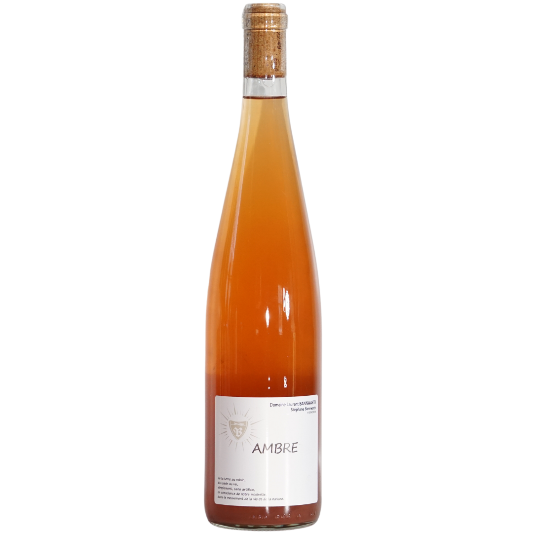 ambre laurent bannwarth natural Orange wine  Alsace France front