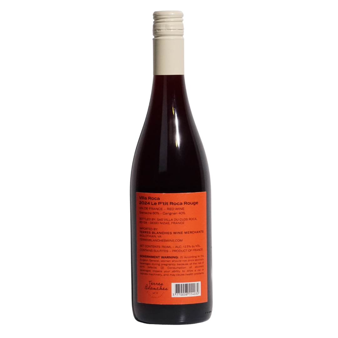 le ptit roca rouge 2024 villa roca natural red france back
