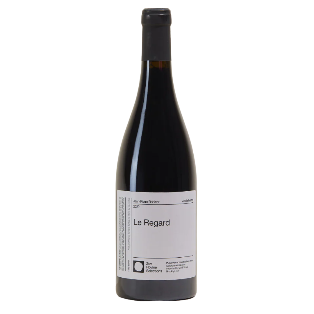 le regard domaine de l`ange vin natural Red wine Loire France back label