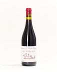 Les Moulins VDF Red natural wine bottle. Cabernet Franc grapes, minimal SO2, Domaine Haut-Baigneux, Panzoult, France.
