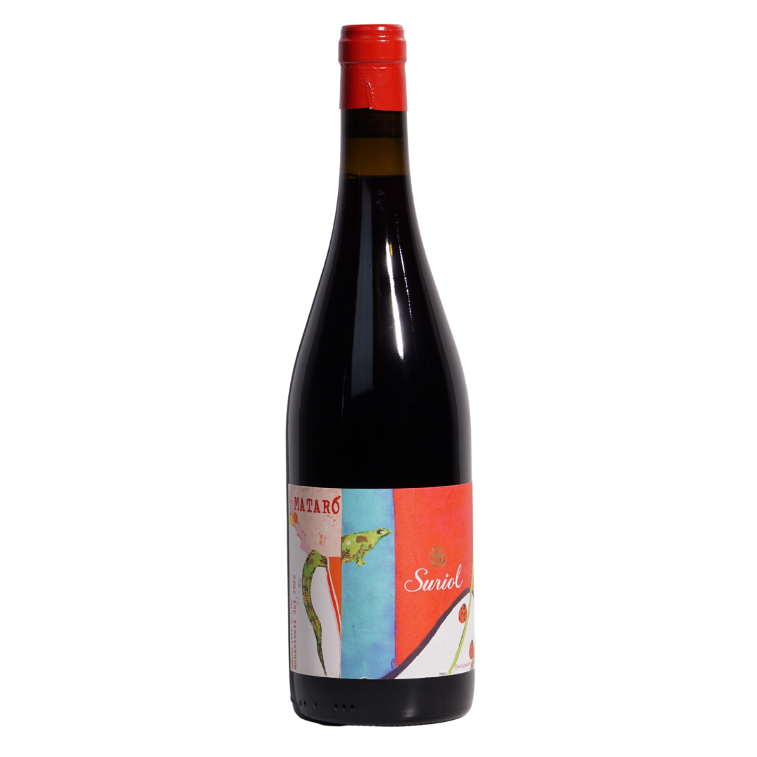 mataro 2022 suriol penedes natural red spain front