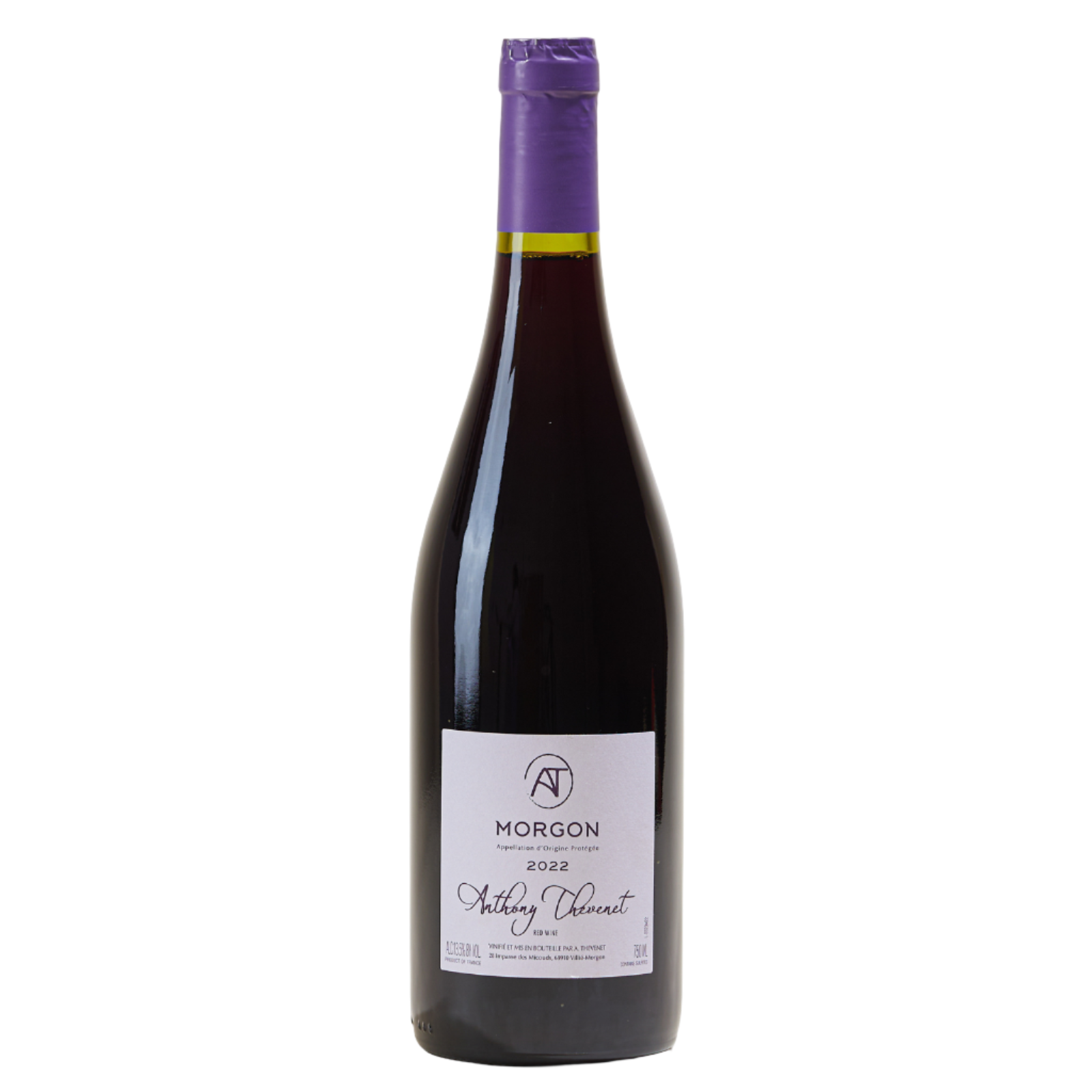morgon  anthony thevenet natural Red wine Beaujolais France