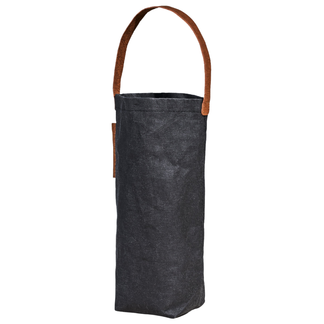 side of natural wine ebony tote