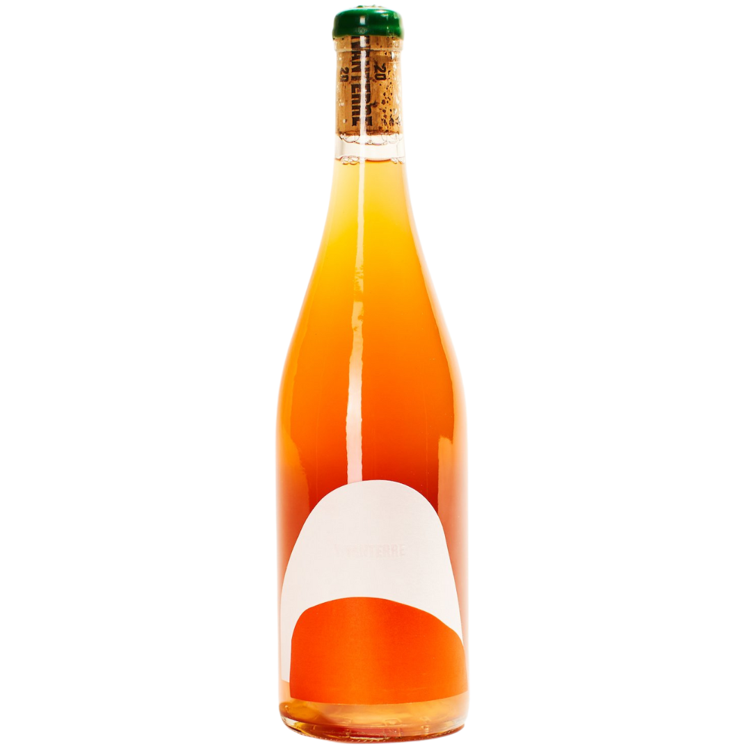 orange contact vivanterre natural orange wine from auvergne france front