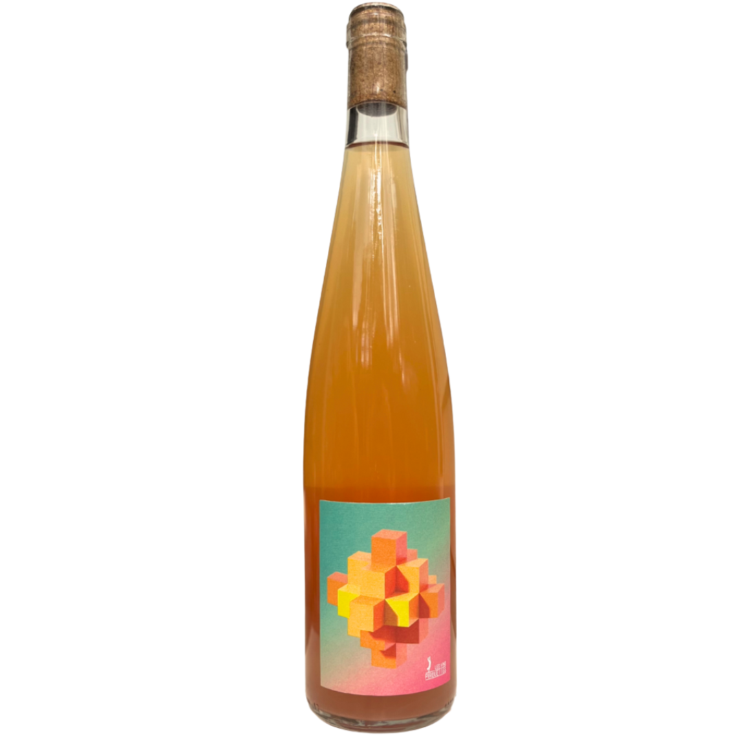 orange cubique les vins pirouettes natural Orange wine Alsace France front