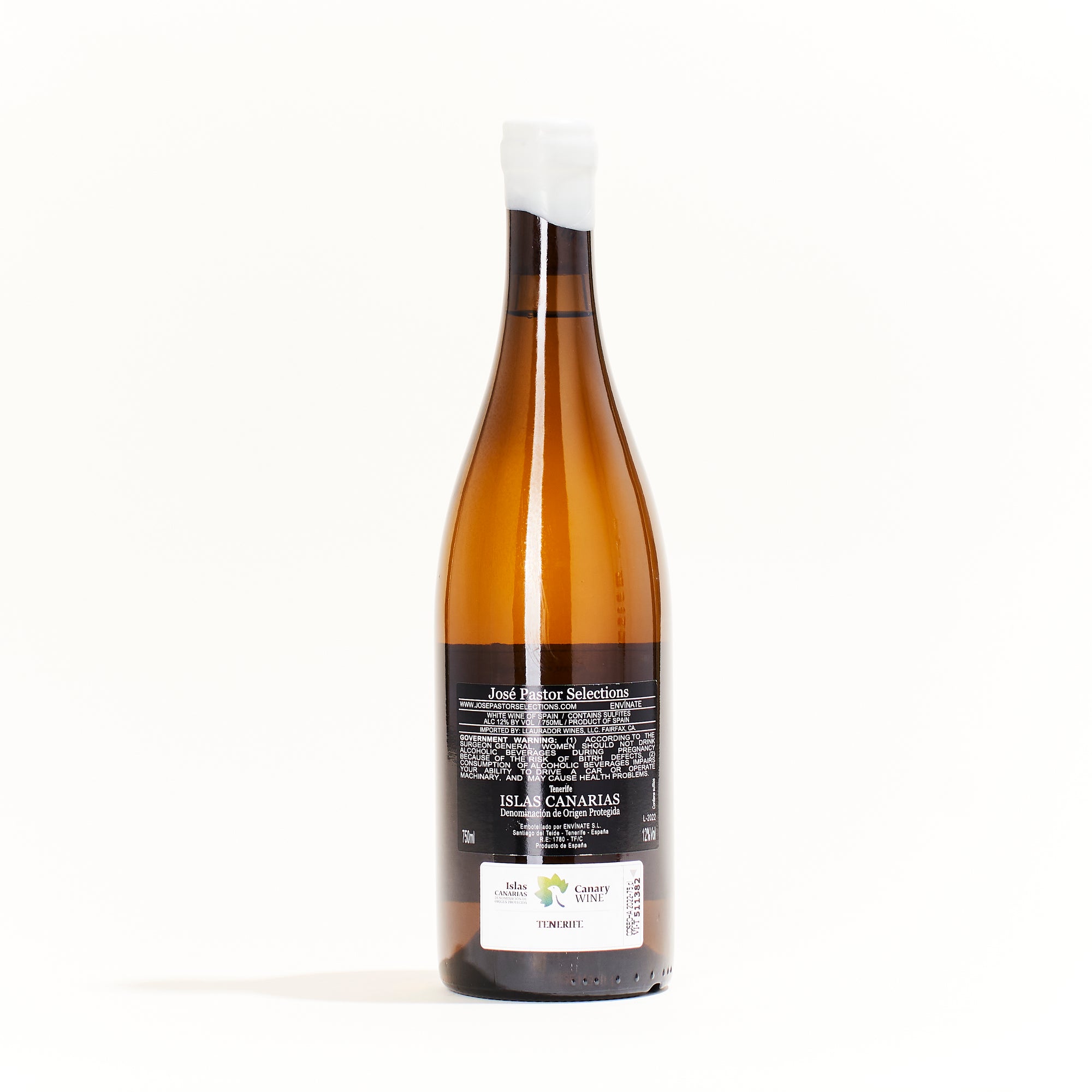 Envinate Palo Blanco Listan Blanco  natural White Wine Canary Islands Spain