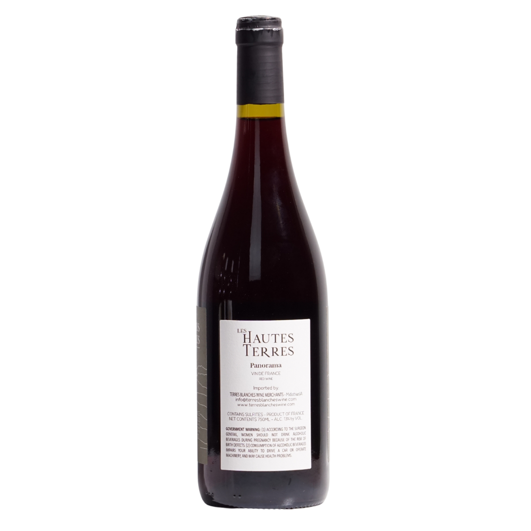 Panorama VDF Rouge Hautes Terres Natural Red Wine Languedoc France