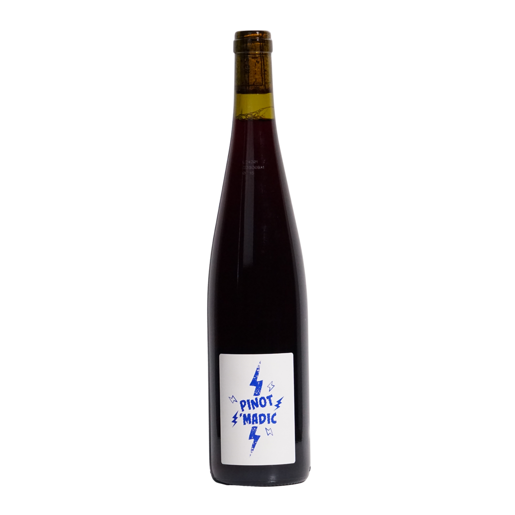 PinotMadic by Pepin, a natural red wine from Vin de France, France made with Pinot Noir. Light and vibrant with a fresh, easy-drinking profile.