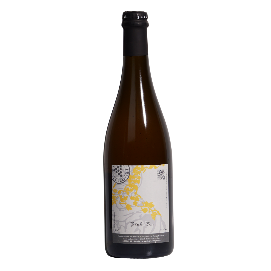 pink b grapperie natural Sparkling wine Loire France