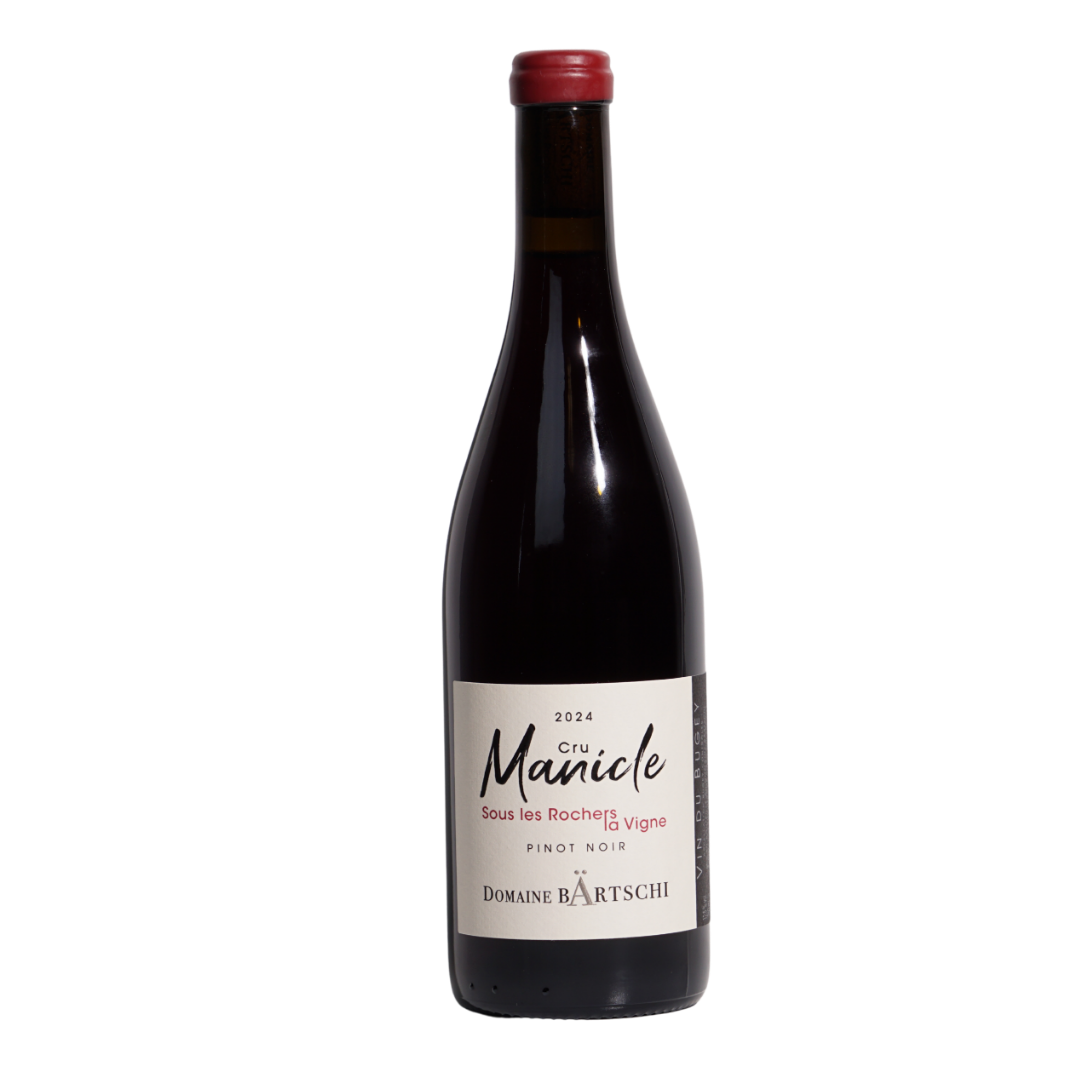 pinot noir sous les rochers la vigne bugey cru manicle domaine bartschi natural Red wine Bugey France