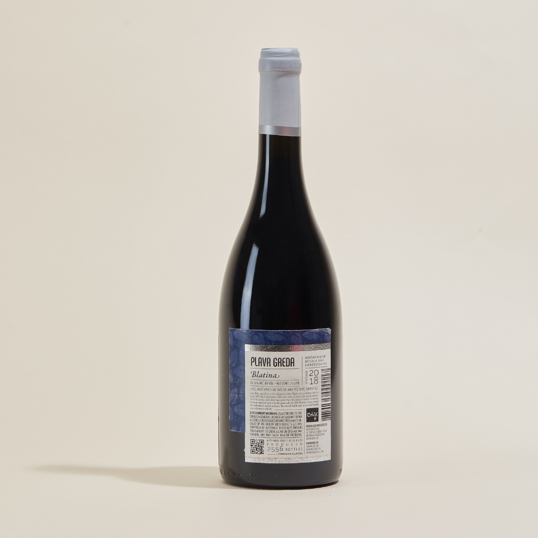 plava greda brkic natural Red wine Citluk Bosnia and Herzegovina