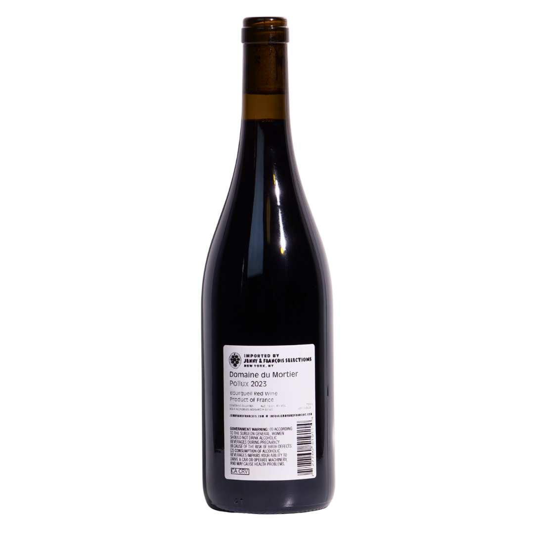 pollux 2023 domaine du mortier natural red france back