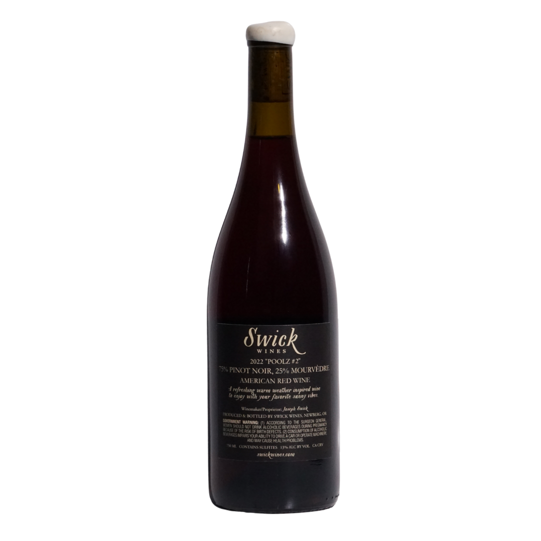 poolz 2 2022 swick wines natural red usa