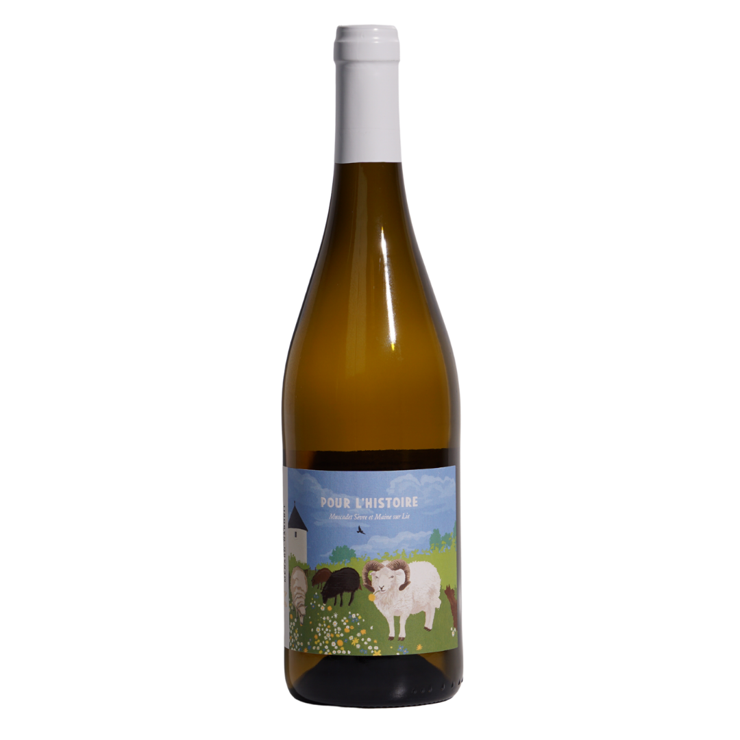pour lhistoire sevre et maine sur lie 2024 menard gaborit natural white france front