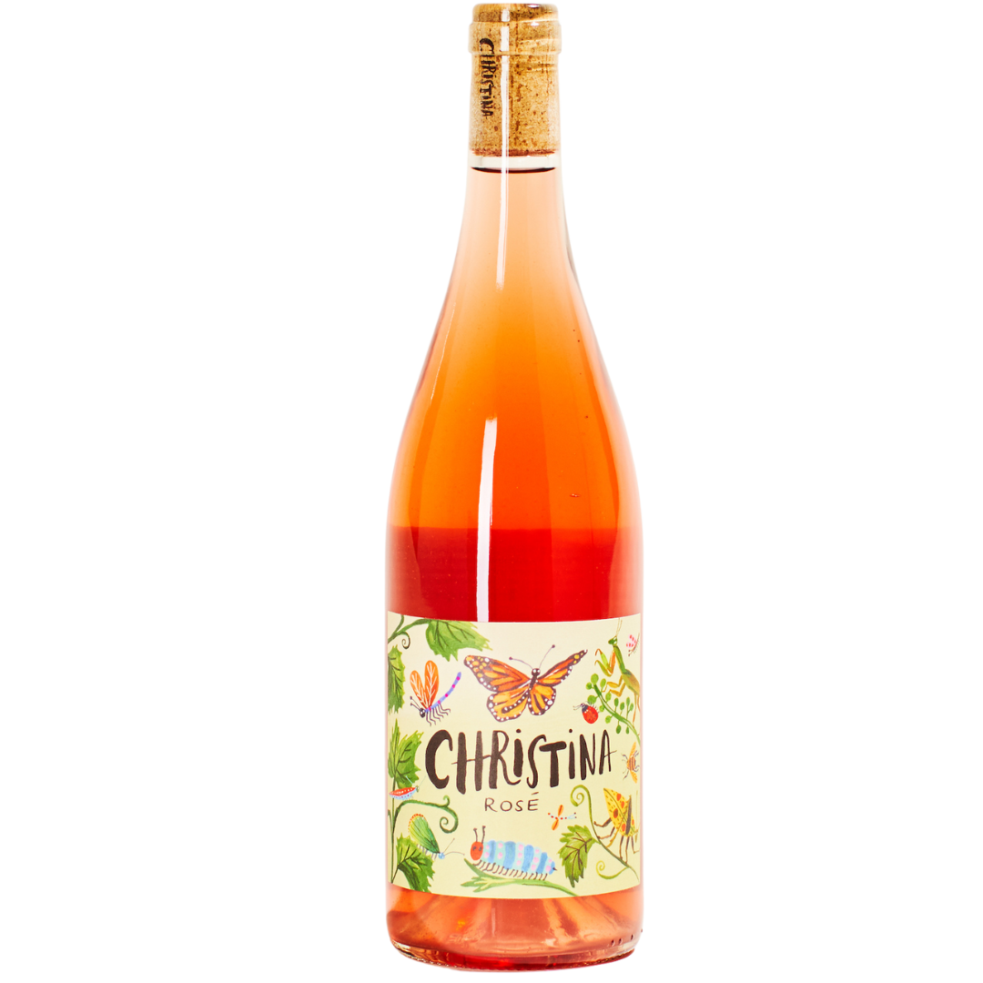 rose christina natural rose wine carnuntum austria front