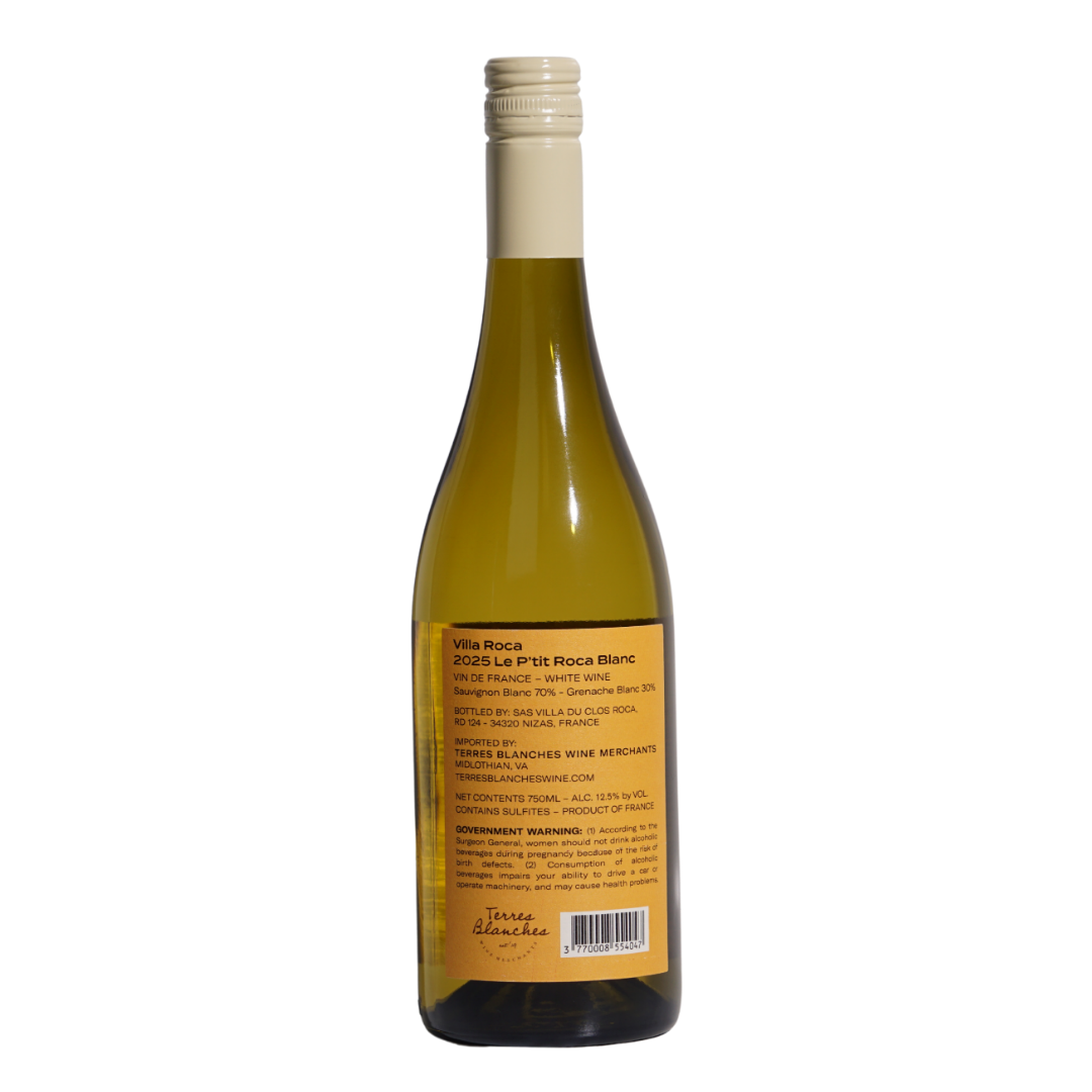 sans soucis chardonnay villa du clos roca natural White wine Languedoc France