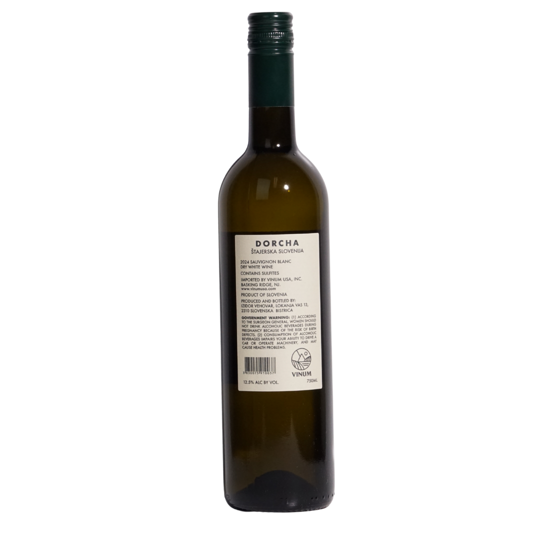 sauvignon dorcha natural white slovenia back