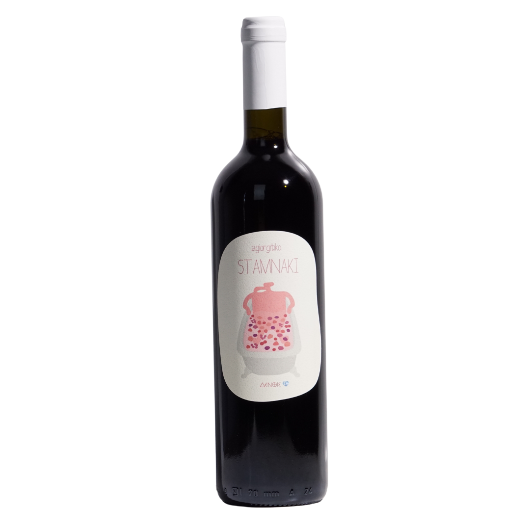 Stamnaki Agiorgitiko Denthis natural red wine Nemea Greece front