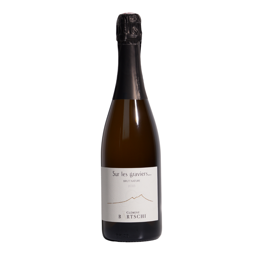 sur les graviers brut nature aop bugey domaine bartschi natural Sparkling wine Bugey France