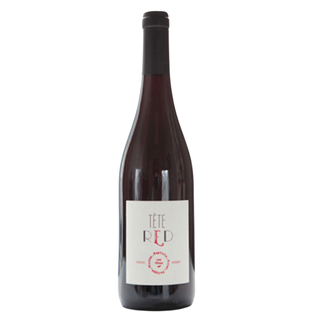 tete red les tetes rhone france natural red wine