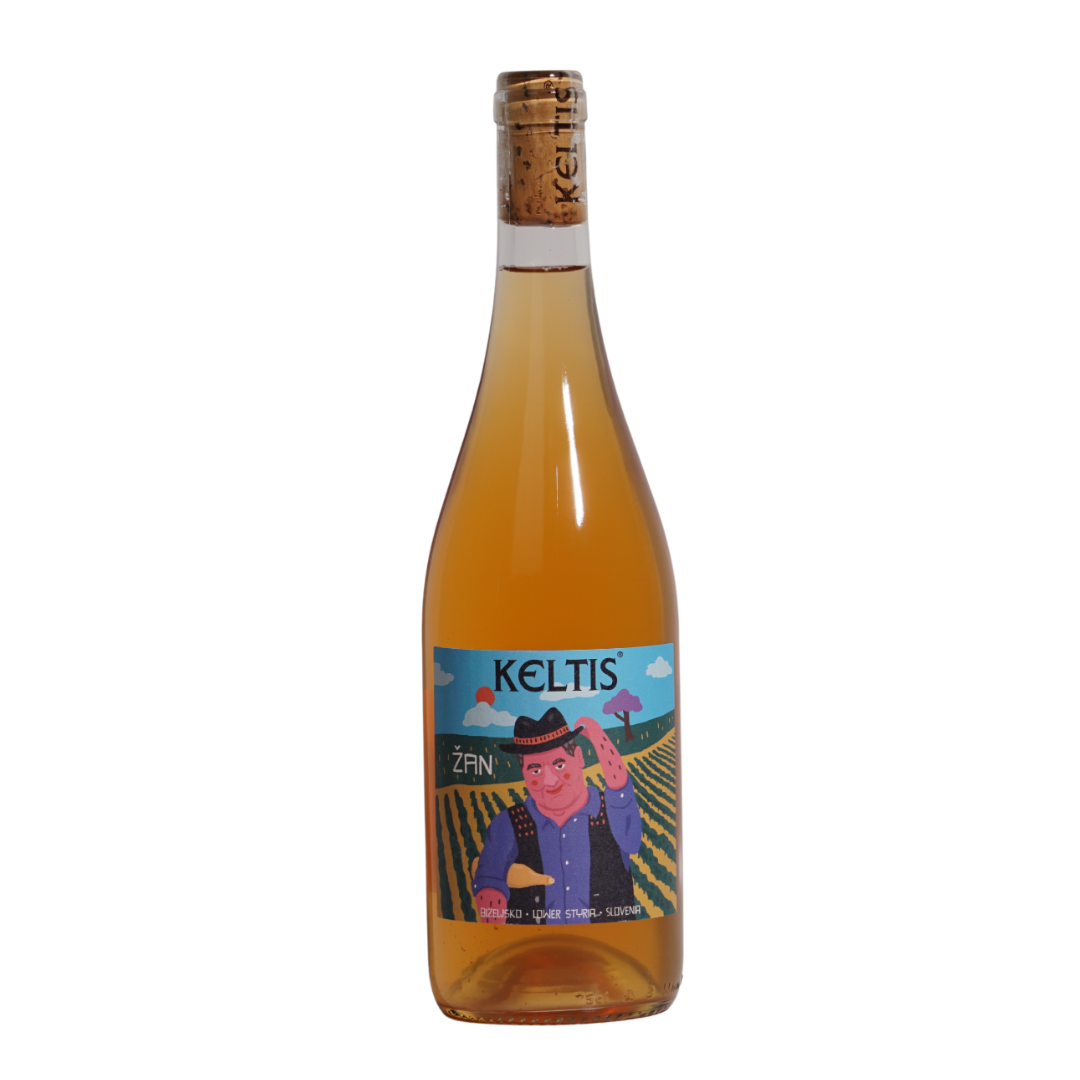 zan slovenia white keltis natural White wine Bizeljsko Slovenia