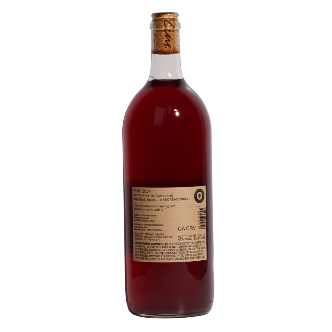 zini rose 2024 ziniel natural rose hungary back